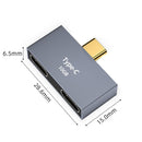 Data Transfer USB C Male to Dual USB C Female PD Charger Type-C Splitter