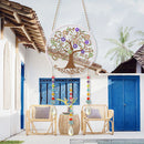 DIY Crystal Prism Teardrop Pendant Diamond Painting Kit Wind Chime (PFL12) Newly