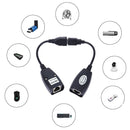 USB to RJ45 Extender USB 2.0 Extension Extender Adapter up to 150ft