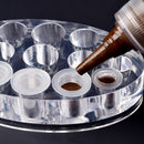 100pcs Disposable Silicone Tattoo Pigment Cup Permanent Makeup Ink Caps (L)