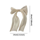 Streamer Ponytail Hairpins Bowknot Grips Barrettes Hair Bows Clips Headwear