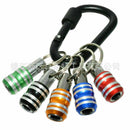 1/4'' Quick Release Hex Shank Keychain Screwdriver W3G6 Holder Drill K Q7N1 I1P3