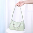 Fashion Women PU Leather Butterfly Chain Underarm Bags Casual Ladies Small Purse