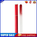 Glass Nail File Block Nail Polish Sanding Buffer Strips Polishing (Red)