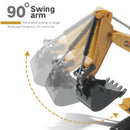 Engineering Crawler Vehicle 1/24 5CH Remote Control RC Excavator for Kids Adults
