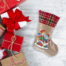 DIY 5D Diamond Painting Christmas Rhinestone Sock Art Embroidery Mosaic Gif