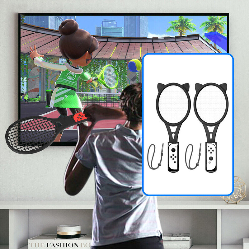 Tennis Game Controller Gamepad Games Joystick for NS Tennis Racket (Black) Newly