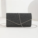 Womens Evening Shoulder Bag Sequin Day Clutch Party Prom Wedding Bridal Wallet