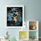 Animal in the Grass Oil Paint By Numbers Kit DIY Acrylic Painting on Canvas Arts