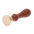 Copper Head Wax Sealing Stamp DIY Envelope Card Decor Seal with Handle(F016