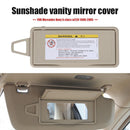 Car Sun Visor Shade Mirror Cover for Benz S-Class W220 (Silica Beige Right)