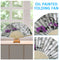Oil Paint Folding Fan By Numbers DIY Butterfly Orchid Painted Art Craft Handmade