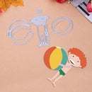 5pcs Ball Boy Beach Dies Stencils Scrapbook Embossing DIY Cards