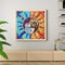 5D DIY Masked Sunflower Girl Partial Special Shaped Drill Diamond Painting