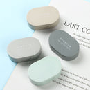 Travel Lovely Mini Square Contact Lens Case with Mirror Contact Lenses Box