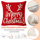18x18 Linen Christmas Throw Pillow Cover for Bed Sofa Cushion Car Pillowcases
