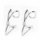 Punk Jewelry Set No piercing Cuff Wrap Earrings Ear Clip Cartilage Hoop Tragus