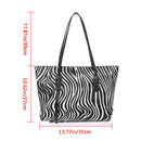 Rucksack Lady Handbag Large Capacity Zebra Leopard Crossbody Bag Leather Bags