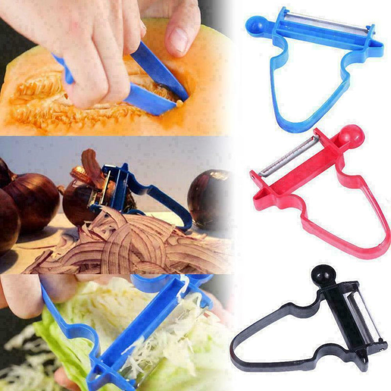 3pcs Peeler Set Trio Peeler Shredder Julienne Obstschneider O8L8 O4A7 L9E3