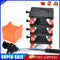 Household Transport Heavy Furniture Mover Wheeled Rollers Bar (Black)