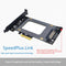 PCIE X4 Riser 3.0 U.2 to PCIE Adapter SFF-8639 to SATA SSD Expansion Card