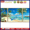 3pcs Summer Beach Oil Paint By Numbers Kits DIY Handpainted Home Decoration Gift