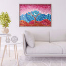 Special Shaped Cherry tree 5D Diamond Painting DIY Rhinestone Kit