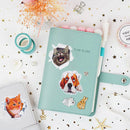 6pcs Kids Puzzle Toys Rhinestone Cross Stitch Book Stickers Home Room Decor