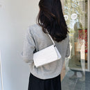 Fashion Women Casual Stone Pattern Solid Color Small Purse Shoulder Underarm Bag