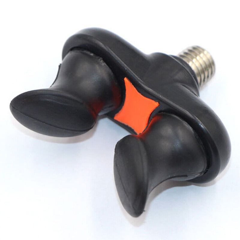 Fishing Rod Rest Butts Gripper Grips Pole Holder Stand Head Tools Black