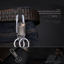 Outdoor Rotation Keychain Bottle Opener Pocket Hiking Camping EDC Multi Tools