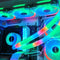 CoolMoon 2pcs Luminous Sleeve Silicone Water Cooled Tubes DIY PC Case Decorative