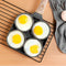 Frying Omelet Pan Non-stick Egg Steak Ham Pancake Breakfast Maker (4 Holes)