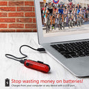 Rear Bike Tail Light Waterproof Bicycle Taillight for Night Riding (Red) Newly
