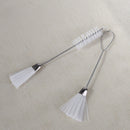 4pcs Sewing Machine Cleaning Set Screwdriver Tweezer Double-End Brush Kit Newly