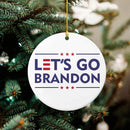 Hanging Ornament - Round Hanging Decorations Ornaments Pendant - Lets Go Bran