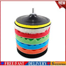 8pcs Buffing Polishing Pad Car Waxing Sponge Disk Wool Wheel Car Auto Paint