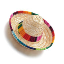Buckle Cat Dog Supplies Mexican Straw Cap Pet Ornaments Sombrero Pet Straw Hat