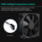 Phanteks 4 Pin PC Case 14cm Cooling Fan Silent PWM Cooler Radiator (Black) Newly