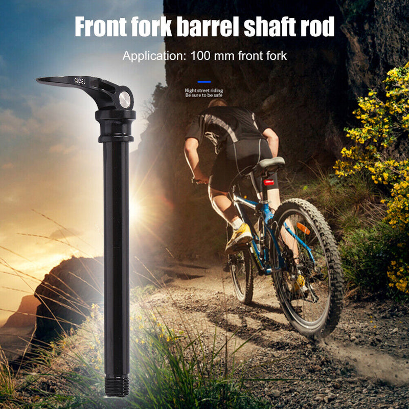 100x15mm Mountain Bike Quick Release Front Fork Bicycle Skewers Axle Thru Parts
