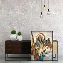 5D Diamond Painting Full Round Drill indians Picture of Rhinestone