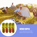 4x Tent Reflective Paracord Cord Lanyard Rope Outdoor Camping Survival Equipm