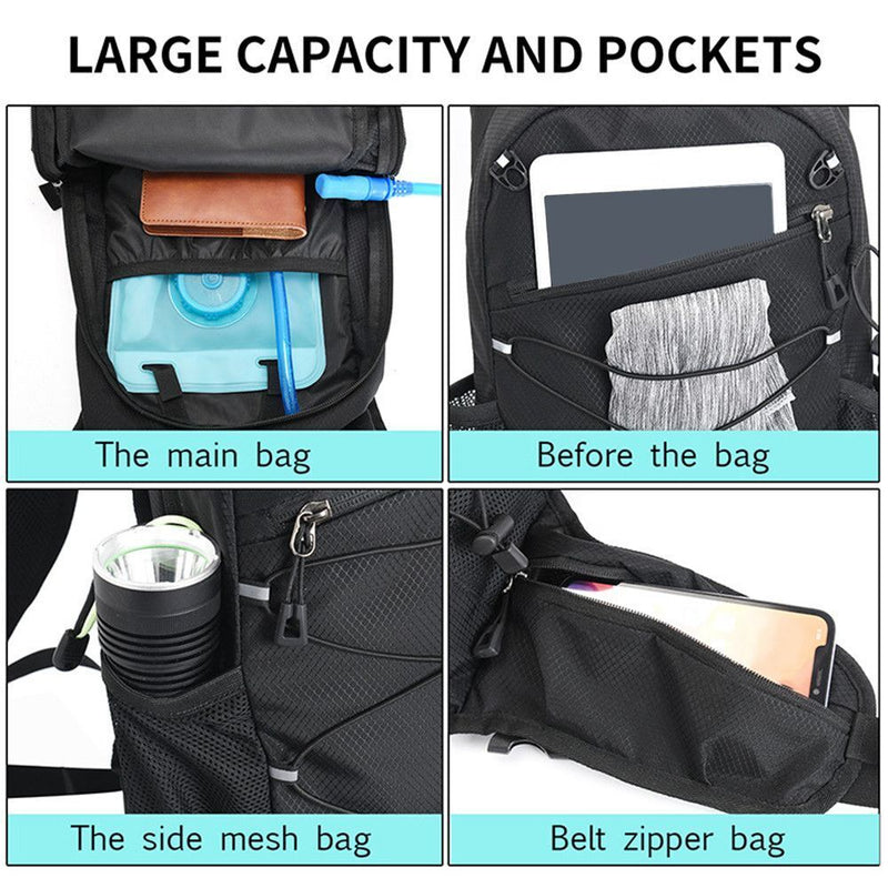 Waterproof Sport Water Rucksack Backpack Hydration Pack Cycling Bladder Bag