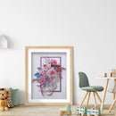 5D DIY Flower Partial Special Shape Drill Diamond Painting Newly