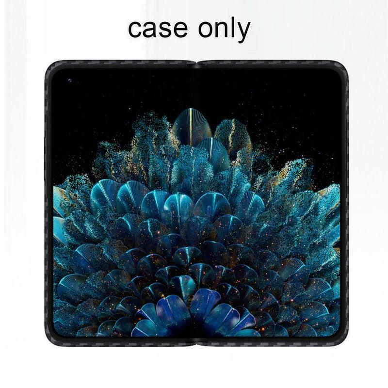 1x For OPPO Find N Luxury Shockproof Hybrid Carbon Case PC Fiber Hard Gift R3Y2