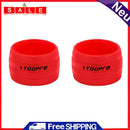 2pcs Bike Handlebar Tape Fixing Rings Silicone Anti-Skid Handle Strap Sleeve