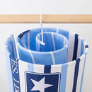 Spiral Clothesline Sheet Drying Rack Closet Quilt Blanket Hook Wall Hanging