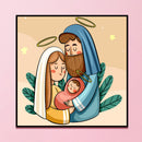 Full Embroidery Print 3 Strands 11CT Jesus Nativity Kit Stamped DIY Cross Stitch