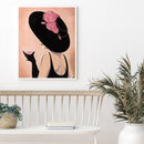 Modern Lady Drawing Frameless DIY Oil Paint by Numbers Canvas Home Decor