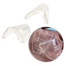 1 Pair Side For Safety Glasses Clip On Spec Shields 2022 Clear J6T1